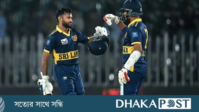 শ্রীলঙ্কা ৪৩০ রান তাড়া করে ২ উইকেটের সঙ্গে জিতেছে, রেকর্ডে দ্বিতীয় স্থান