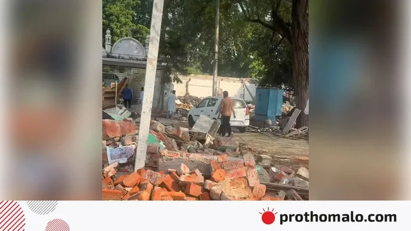দিল্লি ও আসামে মুসলিম পরিবারগুলোর উচ্ছেদ, মসজিদ ভেঙে দেওয়ার নোটিশ জারি