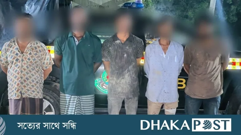 চট্টগ্রাম চন্দনাইশে এসআরবি সদস্যদের ওপর হামলা, পাঁচজন গ্রেপ্তার