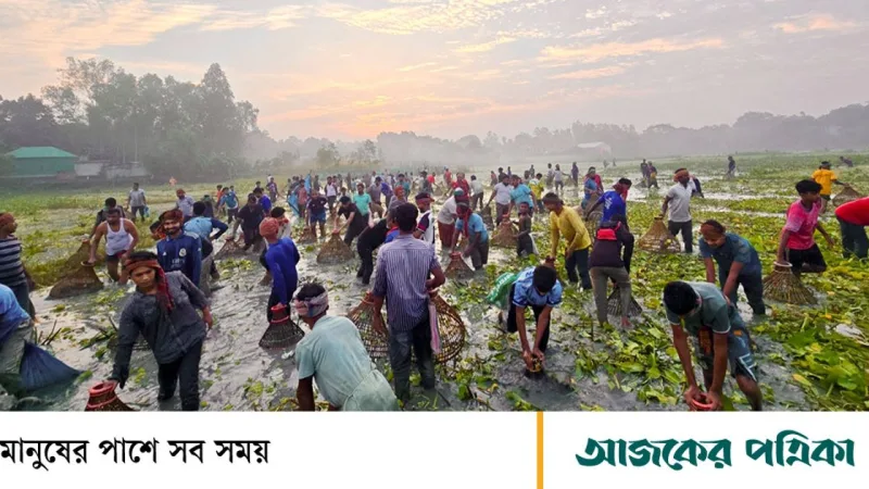 মানিকগঞ্জের ঘিওরে পলো মাছধরা ও হাডুডু ফাইনাল, গ্যাংবাজি গ্রেপ্তার