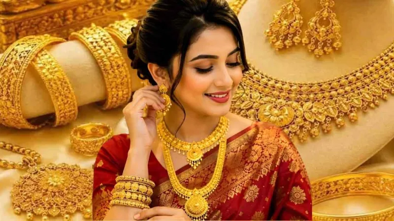 দুই সপ্তাহে স্বর্ণের দাম চারবার কমে ২২ ক্যারেট ভরিতে ২,২০,৮৫৮ টাকা