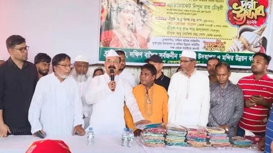 দুর্গাপূজায় শান্তি রক্ষায় সরকার অঙ্গীকারবদ্ধ, গয়েশ্বর চন্দ্র রায়ের মন্তব্য