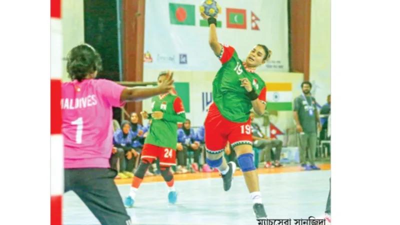 বাংলাদেশ-ভারত ফাইনালে মুখোমুখি, মহিলা হকি দল ৩৩-২০ তে মালদ্বীপকে পরাজিত