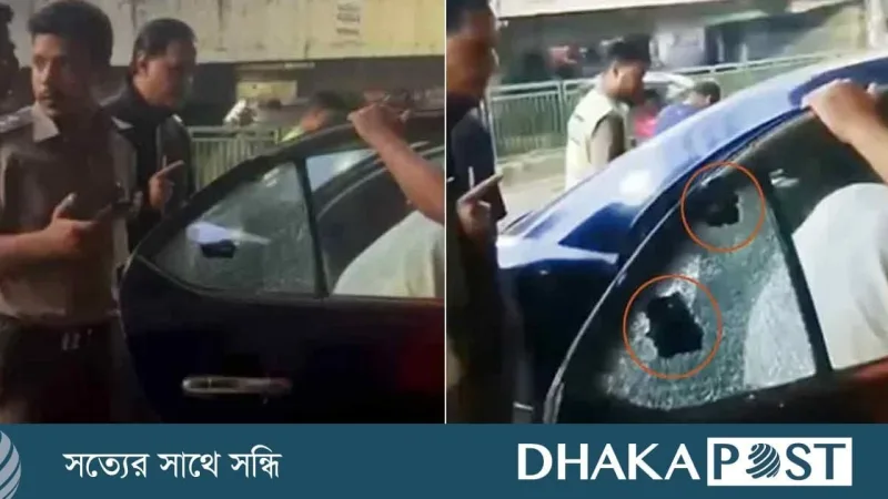 ফুটপাতে পার্কিং করা গাড়িতে আসিফ আকবরকে গুলি
