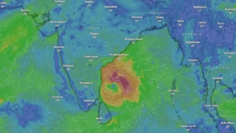 ঘূর্ণিঝড় ‘অর্ণব’ হতে পারে: গভীর নিম্নচাপের পথ ও নাম