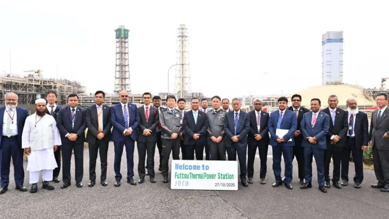প্রধানমন্ত্রী তারেক রহমান জাপানে JERA‑এর LNG টার্মিনাল ও বিদ্যুৎকেন্দ্র পরিদর্শন