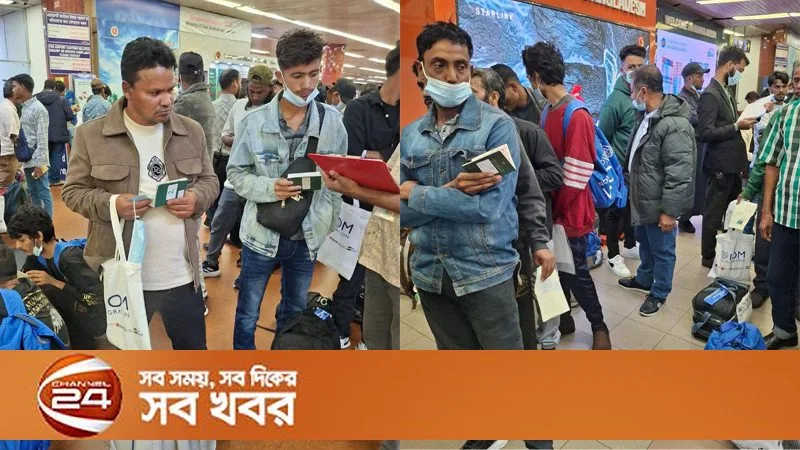 লিবিয়া থেকে স্বেচ্ছায় ১৭৪ বাংলাদেশি নাগরিক দেশে ফেরত