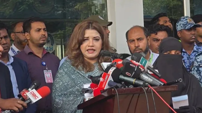 সৌদি আরবে মৃত্যুদণ্ডপ্রাপ্ত দুই বাংলাদেশি সম্পর্কে নতুন তথ্য নেই, শামা ওবায়েদ জানান