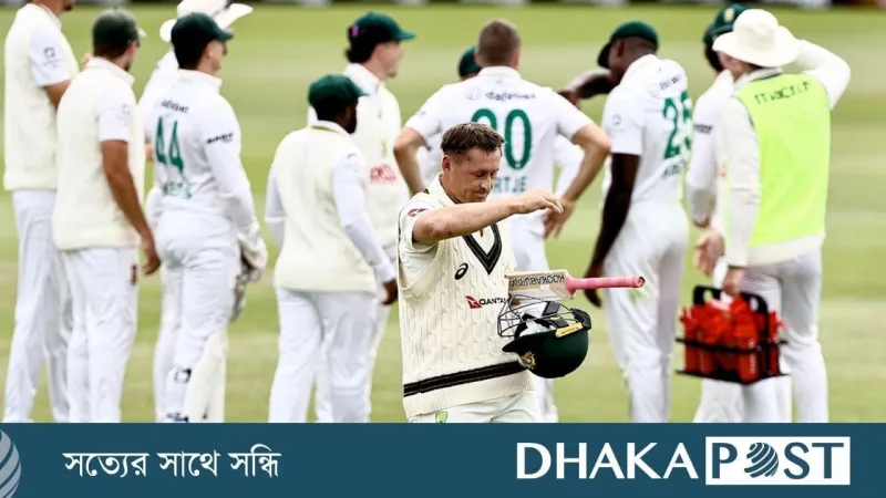 গবেরহা টেস্টে দক্ষিণ আফ্রিকা জয়ের প্রबल দাবিদার, অস্ট্রেলিয়া ১৭০ রানে পিছিয়ে