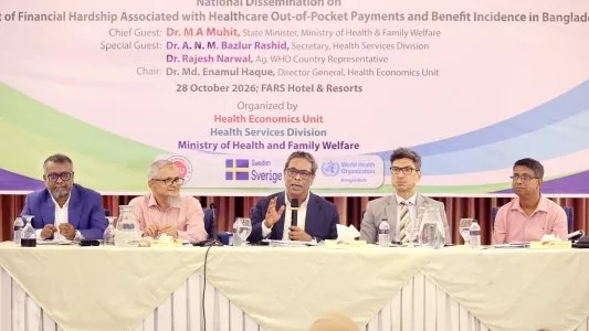 স্বাস্থ্য খরচে প্রায় ১১ মিলিয়ন মানুষ দারিদ্র্যে নিমজ্জিত