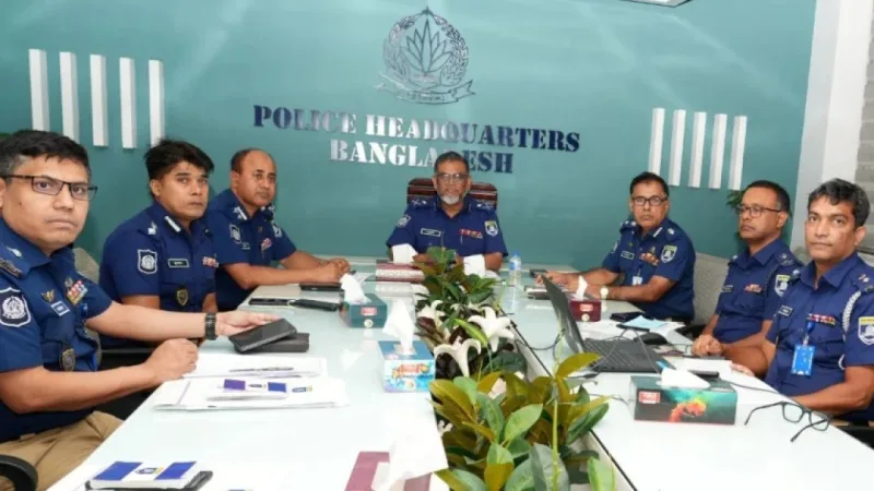 পুলিশকে মাদক ও কিশোর গ্যাংের কুখ্যাতদের ধরতে নির্দেশ