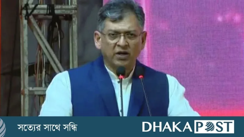স্বরাষ্ট্রমন্ত্রী সালাউদ্দিন আহমেদ: প্রতিবেশী দেশের ভরসায় ক্ষমতায় থাকা রাজনীতিতে বিশ্বাস নেই
