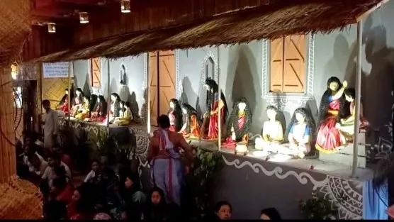 রাঙ্গামাটিতে উৎসবমুখর পরিবেশে মহাঅষ্টমী পূজা অনুষ্ঠিত
