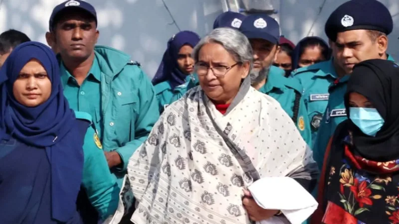 সাবেক শিক্ষামন্ত্রী দীপু মনির রিমান্ড শেষে ঢাকা মেডিকেল কলেজে স্বাস্থ্য পরীক্ষা