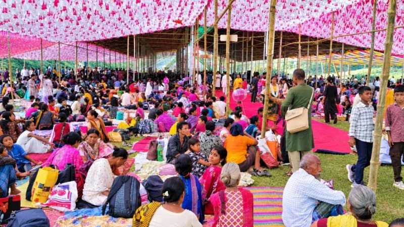 শেরপুরে গারো পাহাড়ে ফাতেমা রাণীর তীর্থোৎসব শুরু