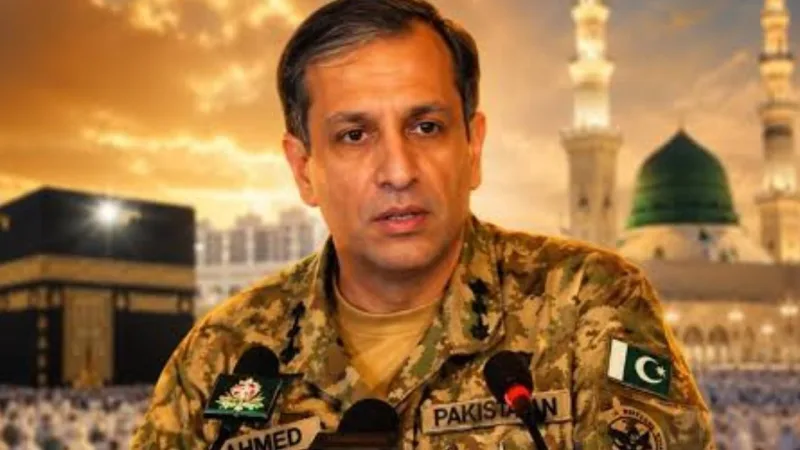 পাকিস্তান ISPR মহাপরিচালক আহমেদ শরীফ চৌধুরী: সৌদি আরবের পবিত্র স্থান রক্ষায় কোনো আপস নয়