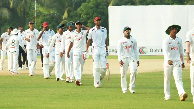 বিসিবি একাদশ-ওয়েস্ট ইন্ডিজের প্রস্তুতি ম্যাচ ড্র, কালাম ১৮৪ রান