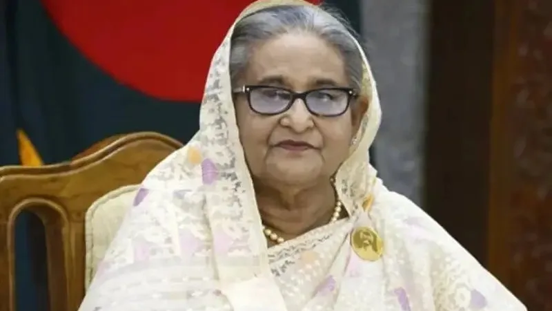 শেখ হাসিনা ভারতে আশ্রয়ের জন্য ভারত সরকার ও জনগণের প্রতি কৃতজ্ঞতা জানালেন