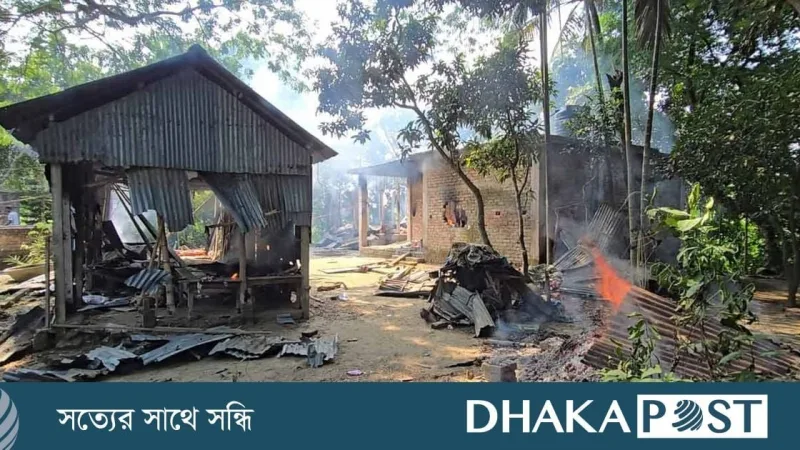 কিশোরগঞ্জে ইমরানকে ছুরিকাঘাতে হত্যা, অভিযুক্তের বাড়িতে ভাঙচুর ও অগ্নিসংযোগ