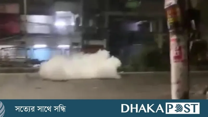 ঢাকা নিউমার্কেট থানার সায়েন্সল্যাবে ককটেল বিস্ফোরণ, কোনো আহত নেই